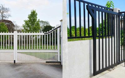 How Far Does an Automatic Driveway Gate Need to Set Back?